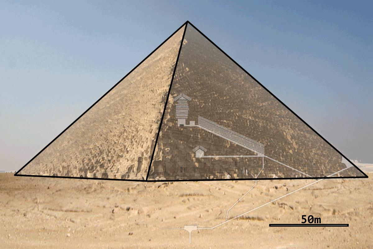 Khufu Pyramid Interior