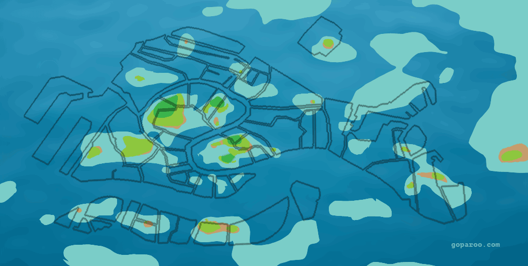 Venice Lagoon Map