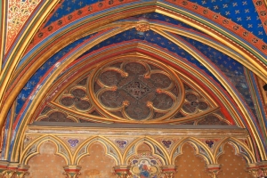 Sainte Chapelle Ceiling Picture