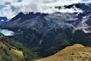 Dolomites Mountains and Lake thumbnail