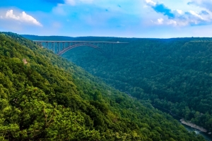 New River Gorge Bridge Valley Picture
