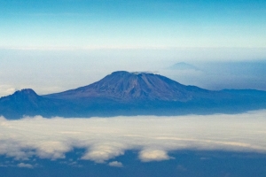 Mount Kilimanjaro Aerial View