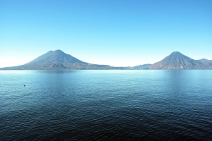 Lake Atitlan Volcanos Pictures