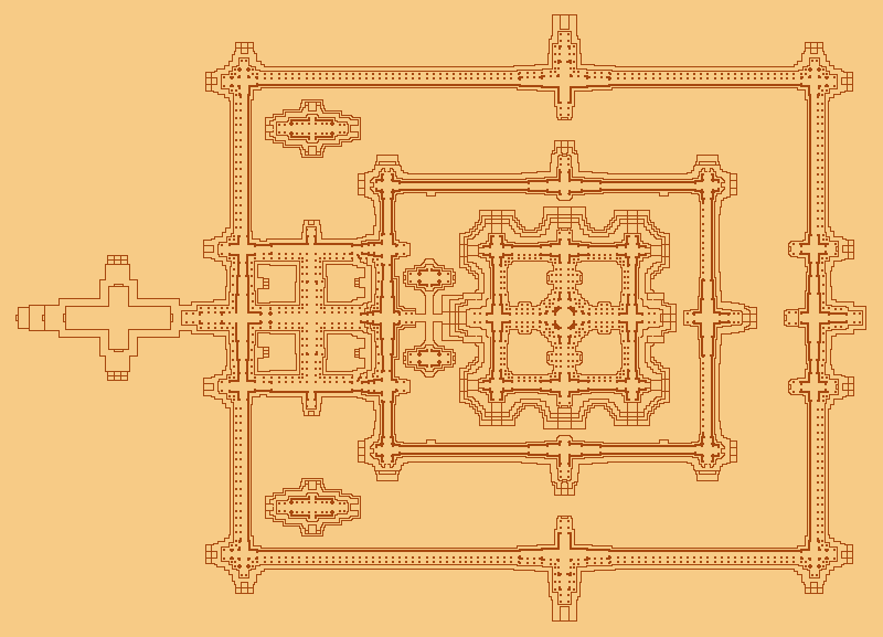 Angkor Wat site plan