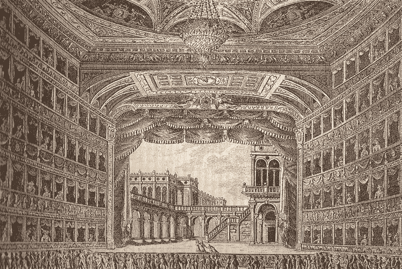 Teatro La Fenice Drawing