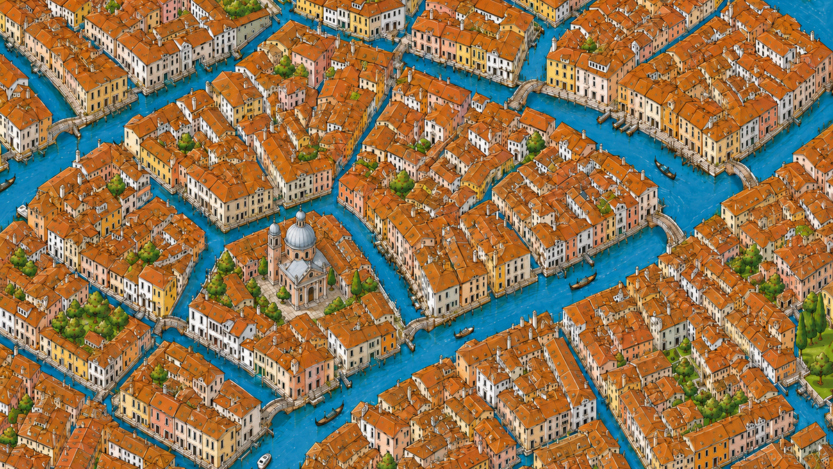 Canali di Venezia site plan