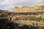 Rome Coliseum Archeological and Underground Perspective Picture