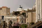 Roman Forum Structures and Arches Picture
