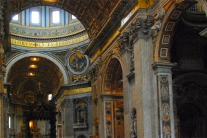 St. Peter Basilica Interior Picture
