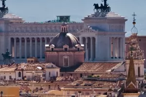 Rome Tourist Spots Heat Map
