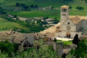 Assisi and Cathedral