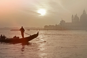 A gondola in Venice Picture