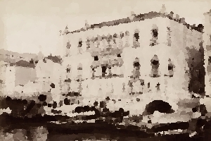 The Daneli Hotel in the late 19th century.