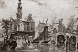 Westerkerk Church Drawing Picture