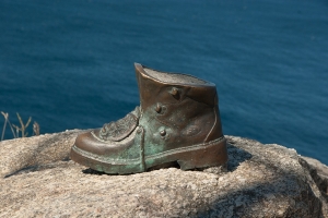 Santiago de Compostela Boot Sculpture Picture