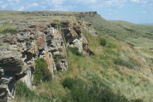 Buffalo Jump Cliff Picture