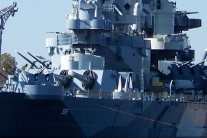 Battleship USS North Carolina Picture