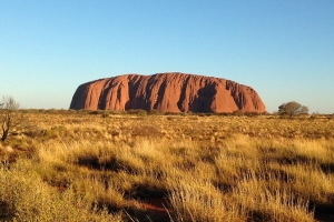 The famous Uluru Picture