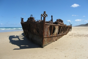 Frasier Island Shipwreck Pictures