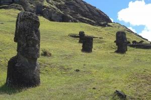 Easter Island Moai statues